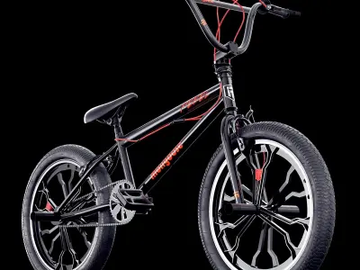 Mongoose Rebel BMX Bike Low-poly 3D model