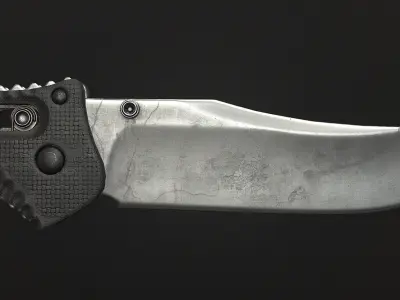 Knife Contego  Low-poly 3D model