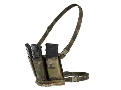 Ten-Speed 6-Pack Bandolier Low-poly 3D model