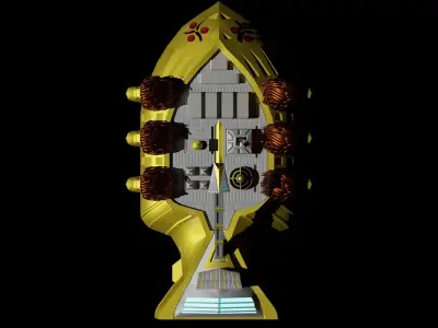 Hacan Dreadnaught 3D model