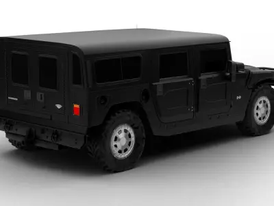 Hummer H1 3D model