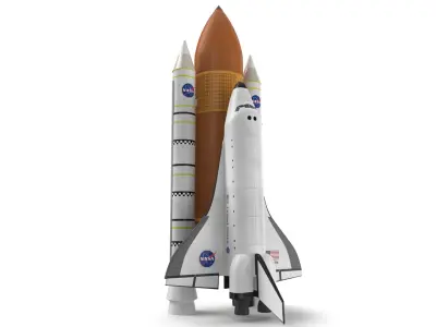 Space Shuttle 3D model 4