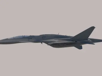 Fighter future 3D model