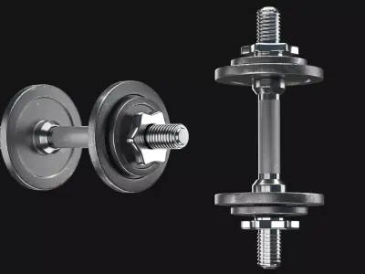 Gym Dumbbell 3D model purchase