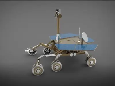 Mars Rovers 3D print model