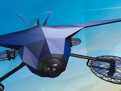 Aiwe drone 3D model