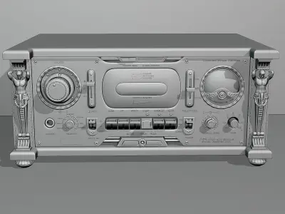 Exclusive authors cassette deck project 3D model