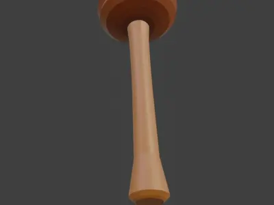 magic wand Free 3D model buy