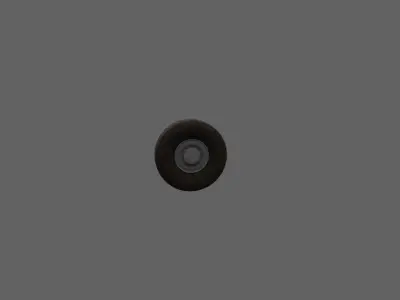 Car tire Free low-poly 3D model