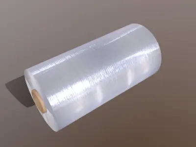 Roll film 200X200X400 Low-poly 3D model