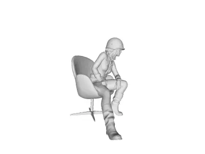Printle M Femme 991 P 3D print model