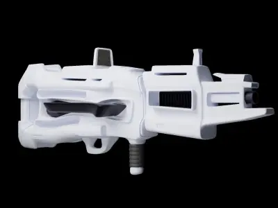 Nerf Gun Free 3D model