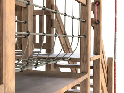 Kids playground 3D model get