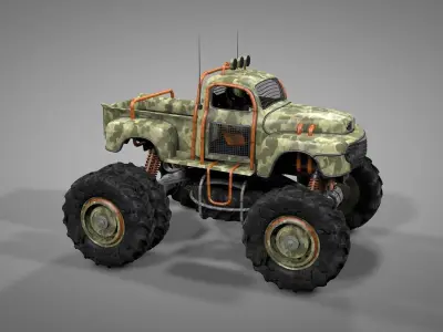 Monster Truck 6 3D model