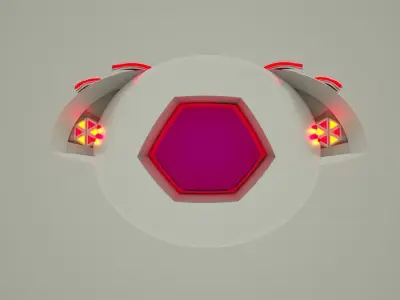 DRONE SCI-FI 3D model