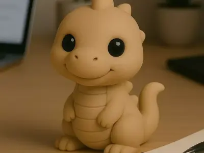 Dinosaur - Kawaii Animals Collection 3D print model