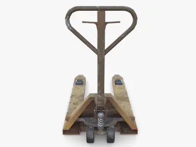 Pallet Jack V2 Low-poly 3D model