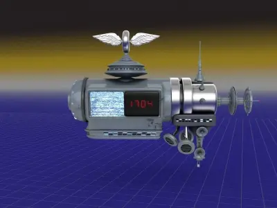Video Zeppelin 3D model