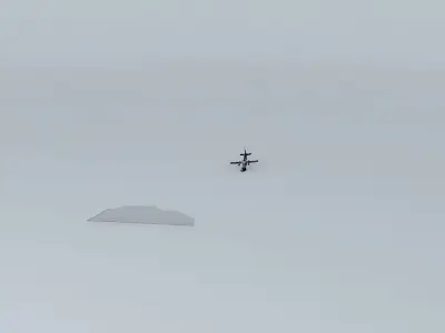 Airica Airlines Flight 623 Free 3D model