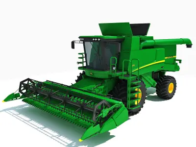 Farm Collection 9 tractor 3D Model Pack