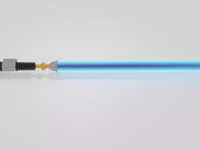 Lightsaber star wars light saber Free 3D model buy