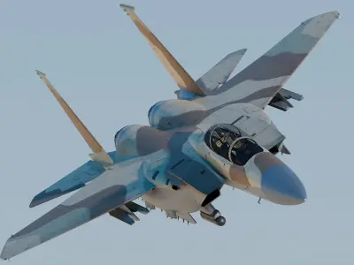 McDonnell Douglas F-15E Strike Eagle 3D model