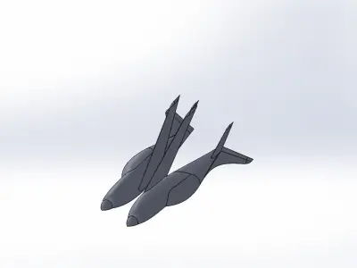 Speedy aircraft 3D print model