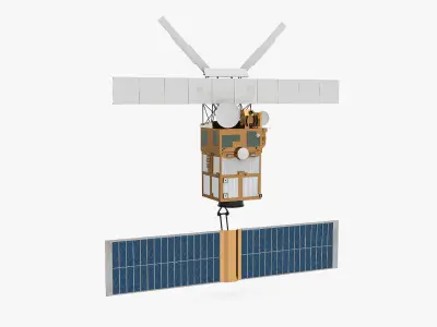 Geostationary Communication Satellite ERS-2 3D model