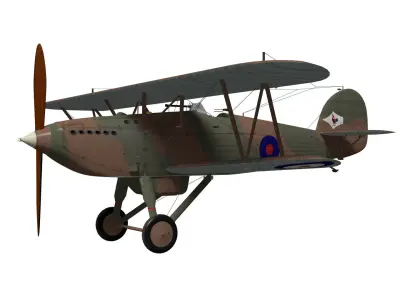 hawker fury 3D model order