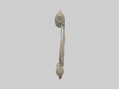 Scroll Model Low-poly 3D model