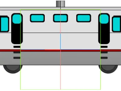 Train  3D 3D print model