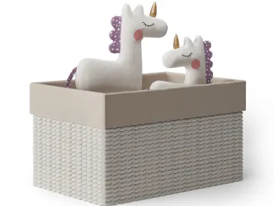 Kids Room Decor 109 3D model