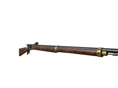 3D Gaming Gun 3D model