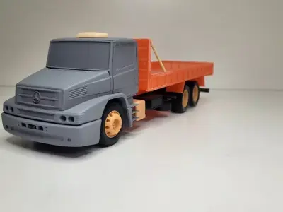 camion en escala 1  32  detallado kit stl para impresion 3d 3D print model