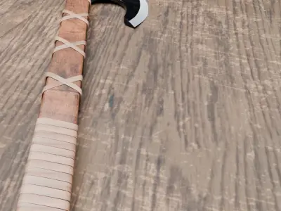 Axe 2 Low-poly 3D model purchase