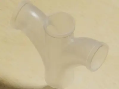 TRANSPARENT PIPE FITTINGS 3D Model Pack