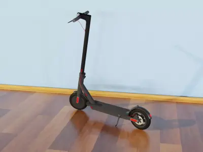 Electric Scooter Xiaomi M365 Free 3D model