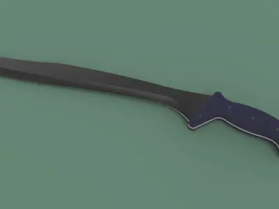 Junglee - Short Sword 3D model