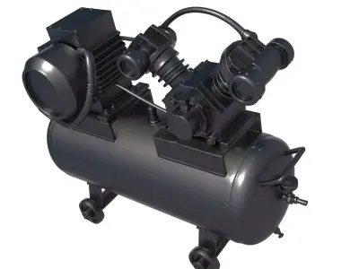 Truck Compressor - Compressor 3D print model get