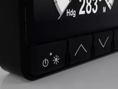 i70 Raymarine display 3D model