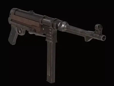 MP40-Maschinenpistole 40 3D model