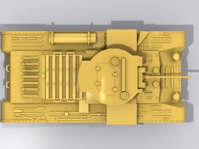 Valentine Mk 2 3D model