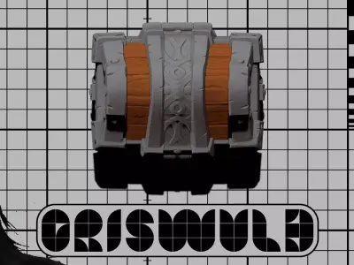 World of warcraft classic chest 3D print model