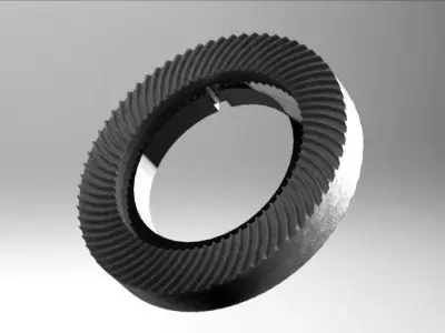 Ring Gear Free 3D model