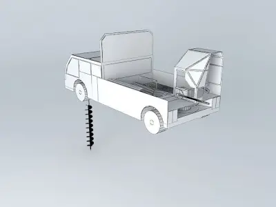 DEFTRUCK vehicle Free 3D model