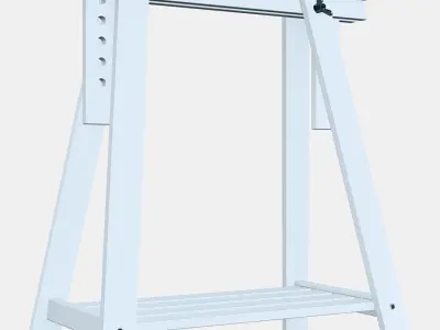 MITTBACK Trestle Low-poly 3D model