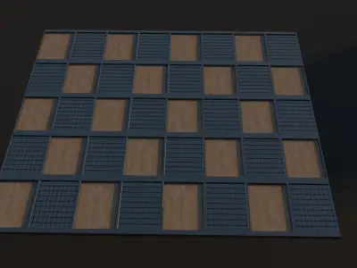 platform cafe Free 3D model