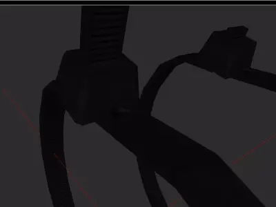 ZipTies Low-poly 3D model