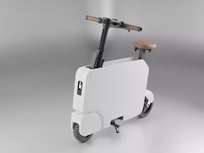 Motocompacto Honda 3D model