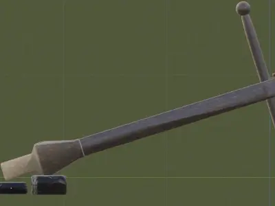 Anchor metal hammer Free 3D model